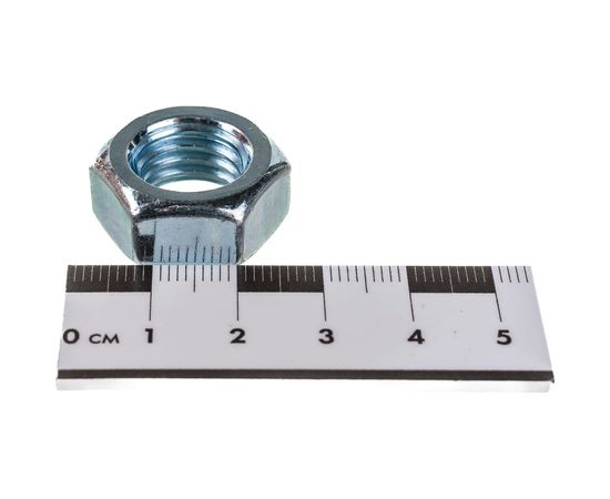 Гайка Стройметиз шестигр. DIN934 М14 цинк 40 шт. 3030088 – изображение 4