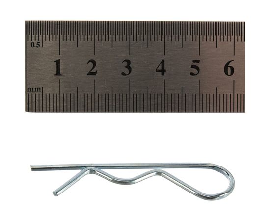 Пружинный игольчатый шплинт ЕВРОПАРТНЕР DIN11024 D2 Form E Zn 3шт. 12 0390 1 – изображение 4