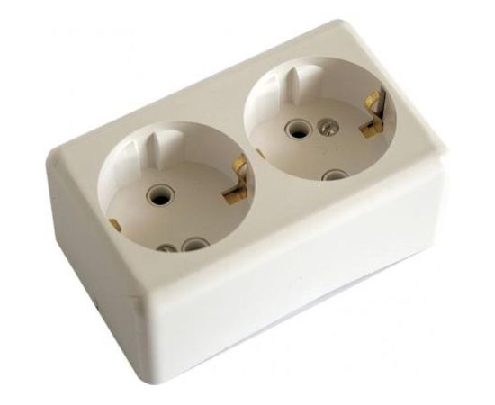 Розетка SVET откр.уст. 2-мест. с з/к РА16-011 60 SV0925-0149 – изображение 4