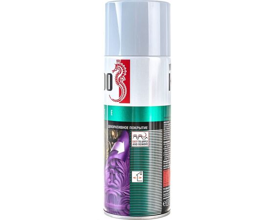 Краска для декоративных работ KUDO DECO FLEX жидкая резина, серая 11598661 – изображение 5