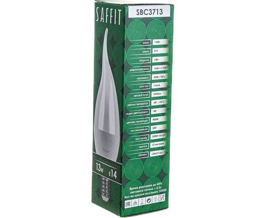 Светодиодная лампа SAFFIT SBC3713 13W 4000K 230V E14 C37T свеча на ветру 55165 – изображение 7