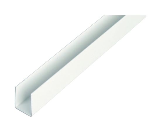 Профиль пвх GAH ALBERTS U-обр. белый 10x12x10x1х2000мм, 484569 