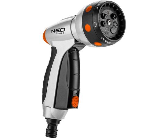 Многофункциональный ороситель NEO Tools 7 функций, с замком, с функцией ЩЕЛЧОК 15-706 