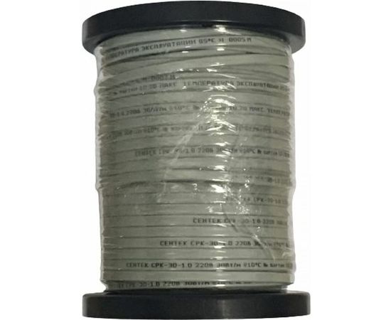 Нагревательный саморегулирующийся кабель SENTEK СРК-30-1 30Вт/м, сечение 1 мм кв, катушка 100м 04-00001891 