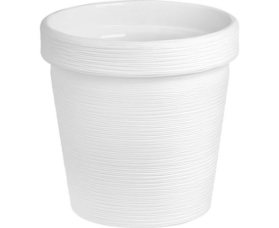 Кашпо bmc Терра КШ9083 белое, 16.5х16 см, 2.35 л 062712 