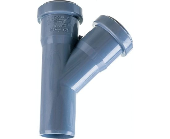 Тройник двухраструбный (45°) HTEA 40/40 Ostendorf 111200 