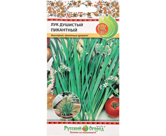 Семена РУССКИЙ ОГОРОД Лук душистый Пикантный 0.5 г 302221 
