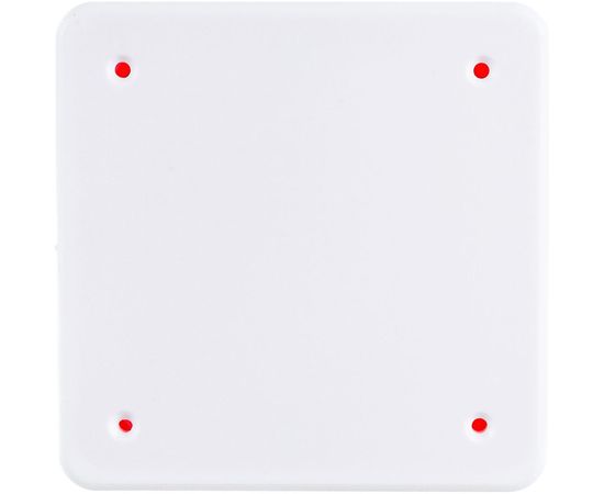 Коробка распаячная IEK 92x92x45, КМ41022, пластиковые лапки, с крышкой, ИЭК UKG11-092-092-045-P – изображение 2