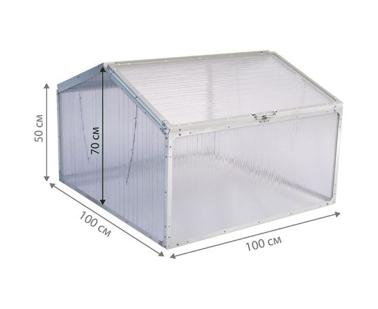 Парник из поликарбоната Delta-Park GH-D 3004009 – изображение 2