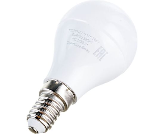 Лампа Gauss LED Шар-dim E14 7W 560lm 3000К 105101107-D – изображение 2