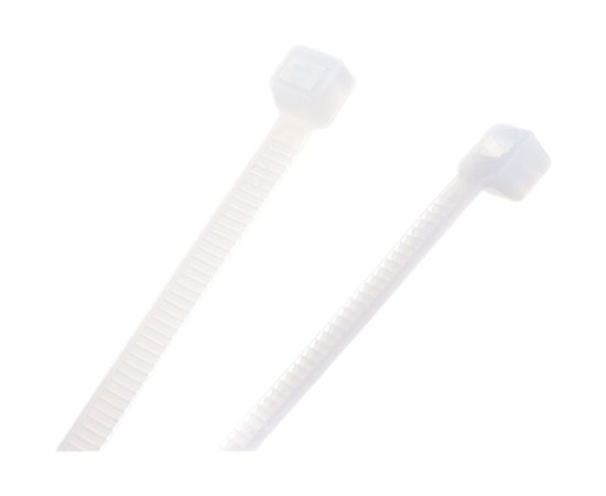 Ленточная хомут-стяжка Gigant 4,8х400 белый, 100 шт G/1/21 – изображение 2