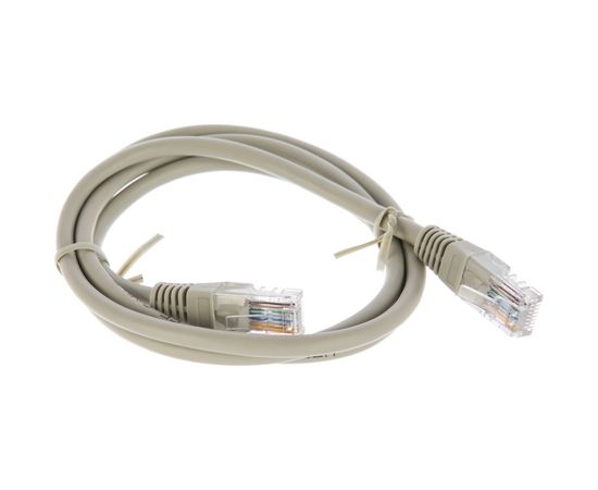 Патч-корд Cablexpert UTP PP12-1M кат.5e, 1м, литой, многожильный серый PP12-1M – изображение 2