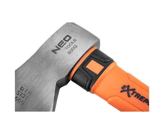Топор NEO Tools 600 г, рукоятка из стекловолокна 27-120 – изображение 3