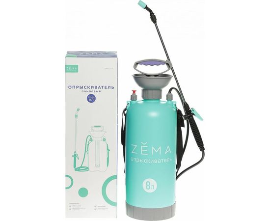 Помповый опрыскиватель Zema 8 л ZM 1108 – изображение 3