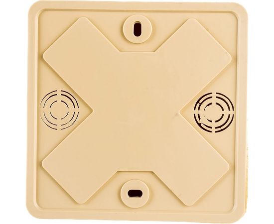 Распаячная коробка УРАЛ ПАК открытой проводки 100х100х29мм, светлое дерево, без клеммы IP40 КР-513110100-060 – изображение 3