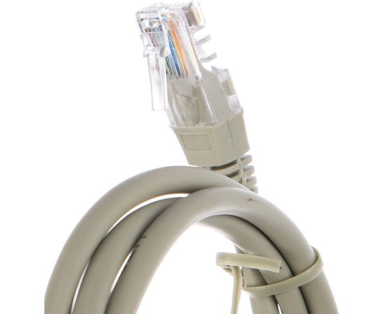 Патч-корд Cablexpert UTP PP12-1M кат.5e, 1м, литой, многожильный серый PP12-1M – изображение 4