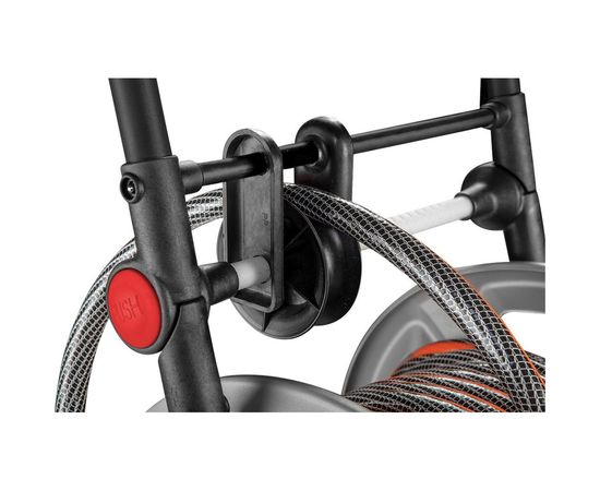 Металлическая тележка для садового шланга NEO Tools со шлангопроводом 15-792 – изображение 4