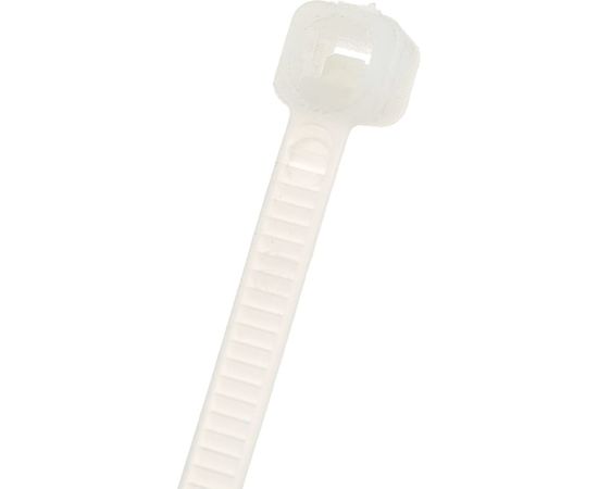 Ленточная хомут-стяжка Gigant 3,6х150 белый, 100 шт G/1/15 – изображение 4