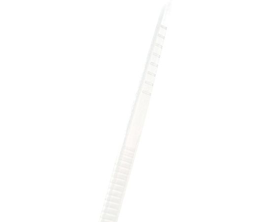 Ленточная хомут-стяжка Gigant 3,6х300 белый, 100 шт G/1/18 – изображение 5