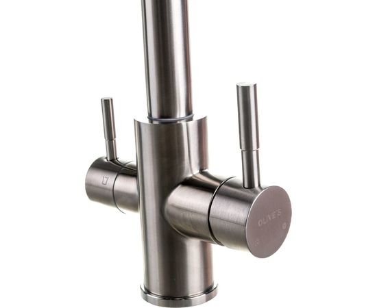 Смеситель для кухни OLIVES Balear под фильтр, нержавеющая сталь 13450BL – изображение 5