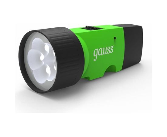 Ручной фонарь Gauss модель GFL103 1W 40lm NI-MH 250mAh LED 1/12/72 GF103 – изображение 6