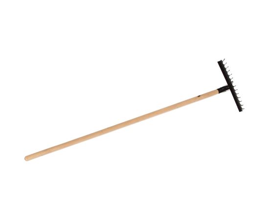 Витые грабли СИБРТЕХ 14 зубьев, 300 мм, с черенком 61769 