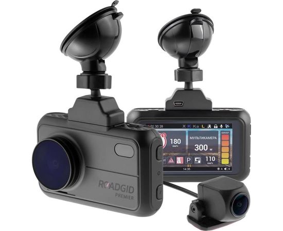 Видеорегистратор Roadgid Premier 2CH с камерой заднего вида 1044915 