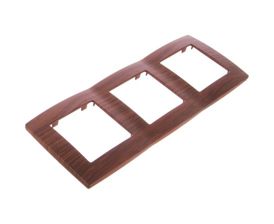 Рамка ЭРА 12500308 на 3 поста, 2, вишня Б0014768 