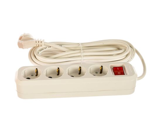 Удлинитель UNIVersal S-304 ПВС 3*1 4 гнезда с/з, выключатель 7м 9631992 