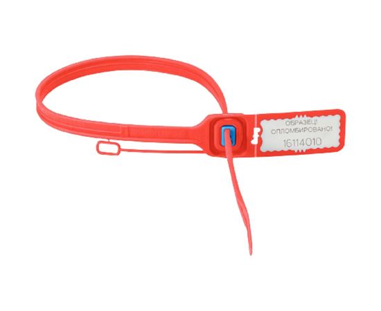 Мешковая номерная пломба ЕВРОПАРТНЕР с замком из нержавеющей стали 340мм, 30 штук 0126 D 