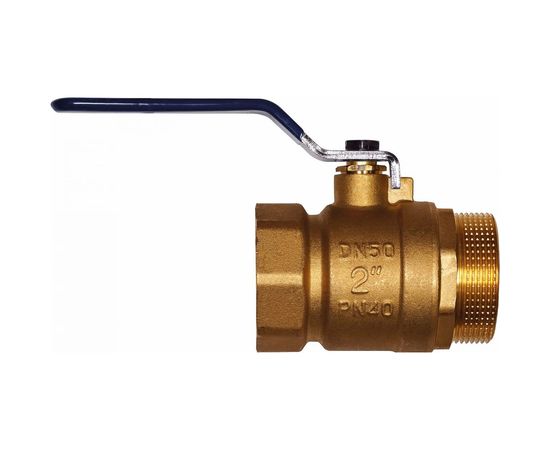 Шаровой кран RM -L ВР-НР 2 муфтовый, ручка Ду50 Ру30 11Б27п1 L-2FML 