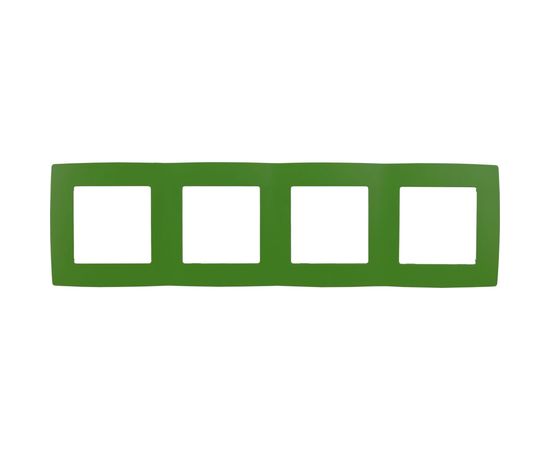Рамка ЭРА 12500427 на 4 поста, 2, зеленый Б0019430 
