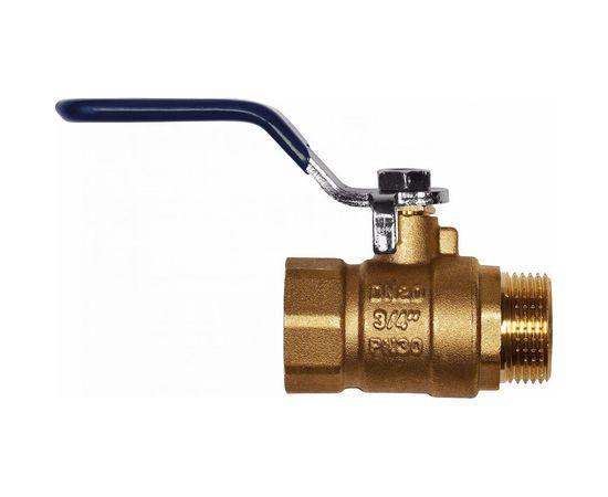 Шаровой кран RM -L ВР-НР 3/4, муфтовый ручка Ду20 Ру30 11Б27п1 L-34FML 