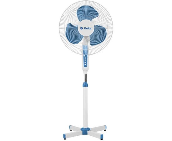 Напольный вентилятор DELTA DL-003N белый с синим Р1-00013331 