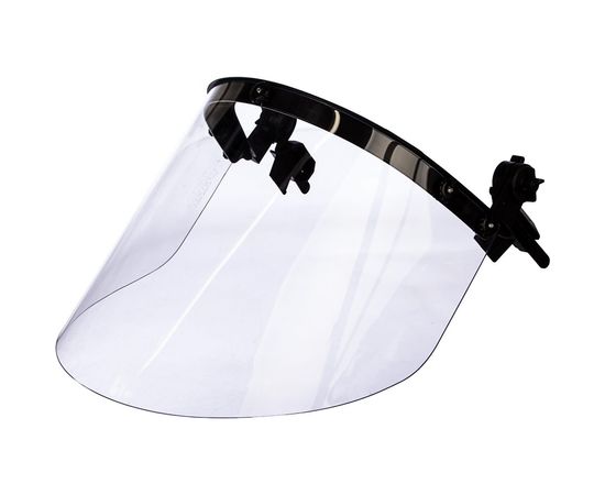 Защитный лицевой щиток с креплением на каске РОСОМЗ КБТ ВИЗИОН TITAN 04390 