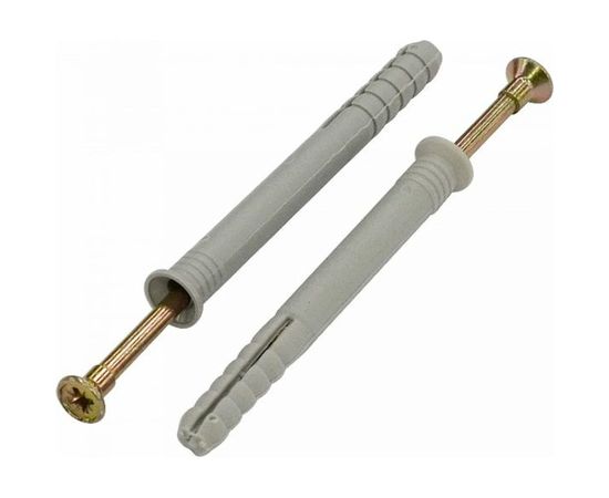 Дюбель-гвоздь Tech-Krep 8х100 потайная манжета, полипропилен 10 шт - пакет 103906 