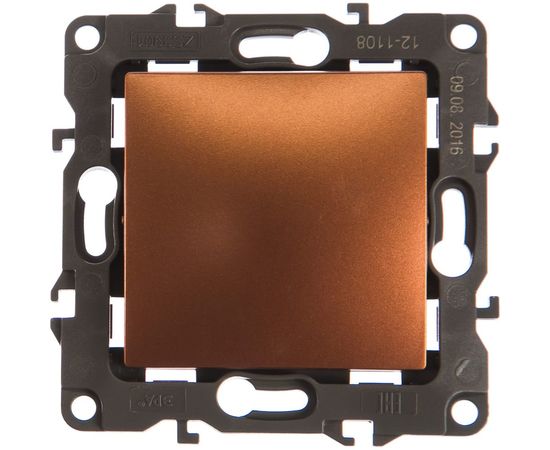 Промежуточный переключатель ЭРА 12110814 10АХ250В, IP20, Эра12, медь Б0019305 