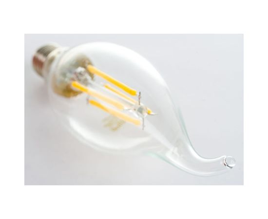 Лампа Gauss Basic Filament, свеча на ветру, 4,5W, 420lm, 4100К, Е14, LED 1041125 