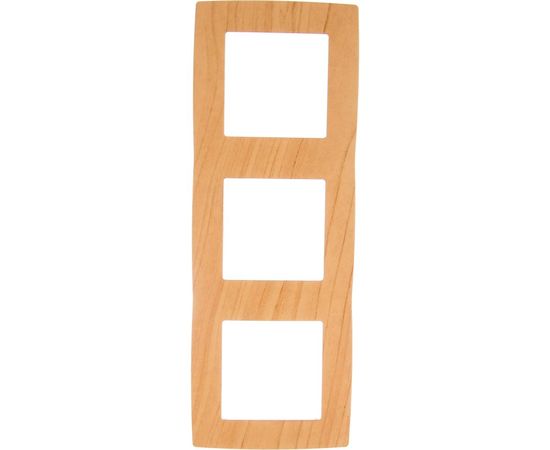 Рамка ЭРА 12500311 на 3 поста, 2, сосна Б0019148 – изображение 2