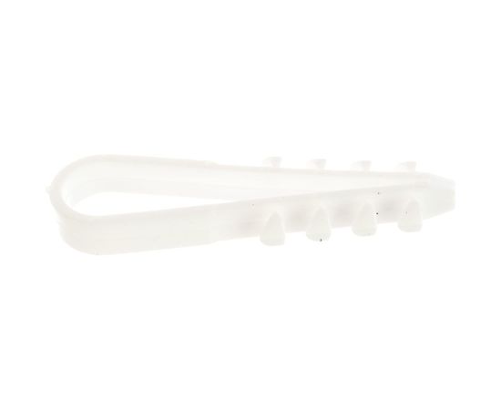 Нейлоновый дюбель-хомут REXANT 5-10 мм, белый, упаковка 100 шт. 07-4501 – изображение 2