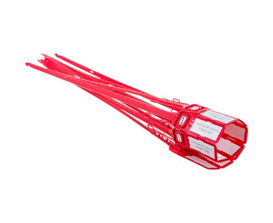 Мешковая номерная пломба ЕВРОПАРТНЕР с замком из нержавеющей стали 340мм, 30 штук 0126 D – изображение 2