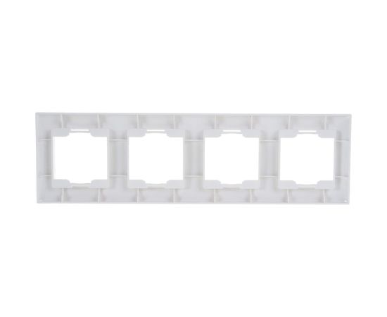 Рамка четырехместная вертикальная Volsten V01-11-A42-M Magenta 9969 – изображение 2