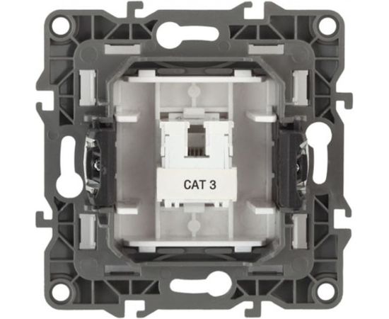 Телефонная розетка ЭРА 12310513 RJ11, IP20, Эра12, бронза Б0019343 – изображение 2