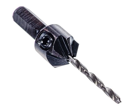 Сверло пилотное 2.38 мм с зенкером для шурупов 3 мм, размер №6 Gigant GT-062 – изображение 2