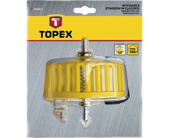 Сверло для плитки с защитой 40-100 мм TOPEX 16B451 – изображение 2