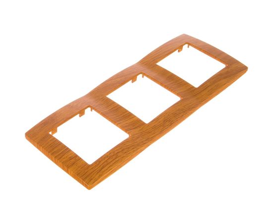 Рамка ЭРА 12500307 на 3 поста, ольха Б0014767 – изображение 2