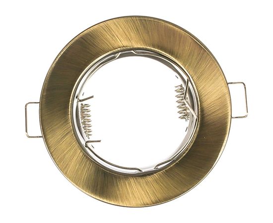 Встраиваемый потолочный светильник FERON MR16 G5.3 античное золото, DL10 15206 – изображение 2