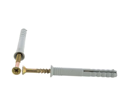 Дюбель-гвоздь Tech-Krep 8х60 потайная манжета, полипропилен 10 шт - пакет 103904 – изображение 2