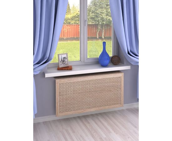 Крышка для экрана Стильный Дом 90х17 см, универсальная, дуб сонома v545776 – изображение 2