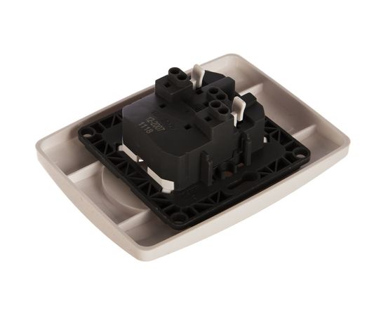 Розетка ЭРА 12-2007-01 2X2P, 16А-250В, б.л., 12, белый Б0038810 – изображение 2